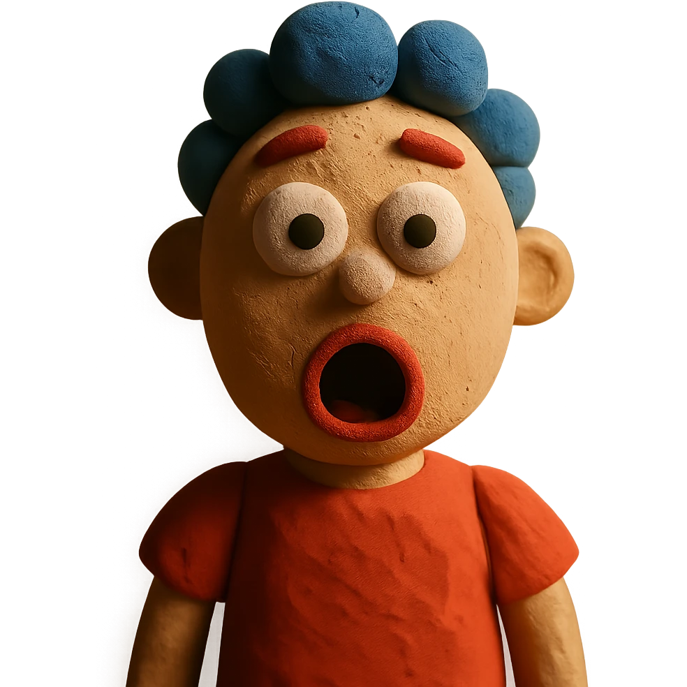 surprised face emoji