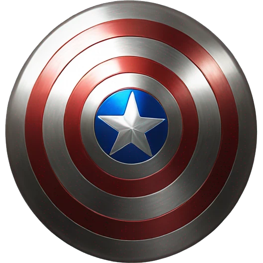 CAPTAIN AMERICA shield  emoji
