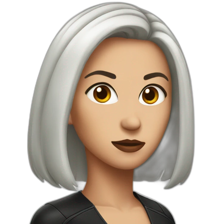 head Black Widow emoji