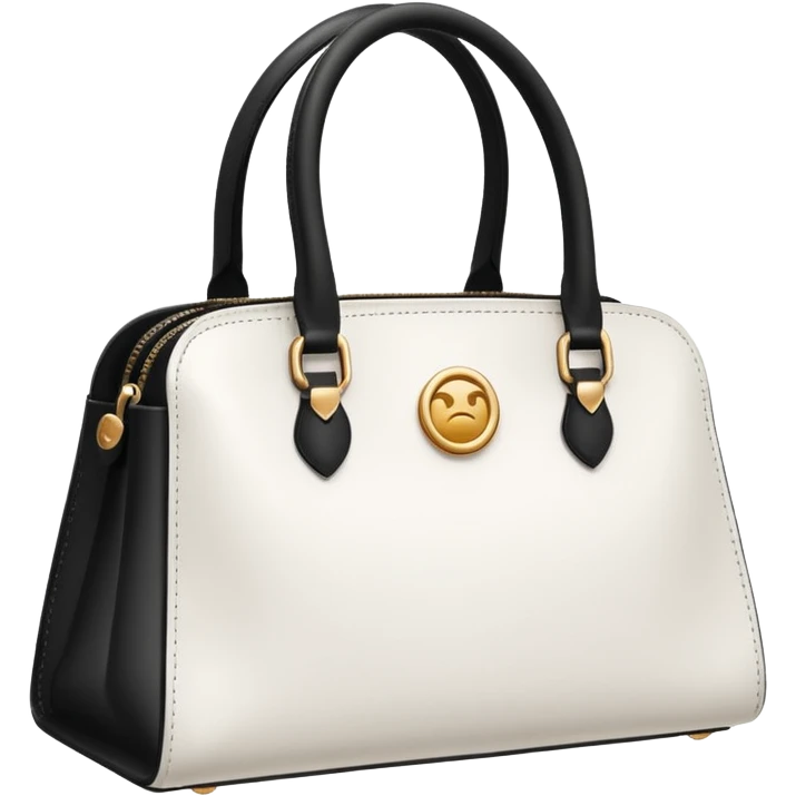 Fancy branded white bag emoji