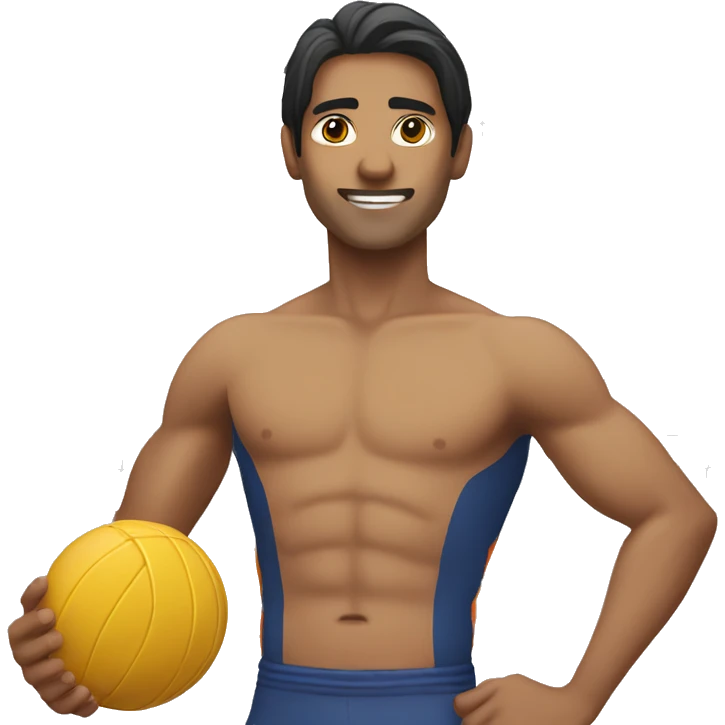 indian japanese dude playing volleyball emoji