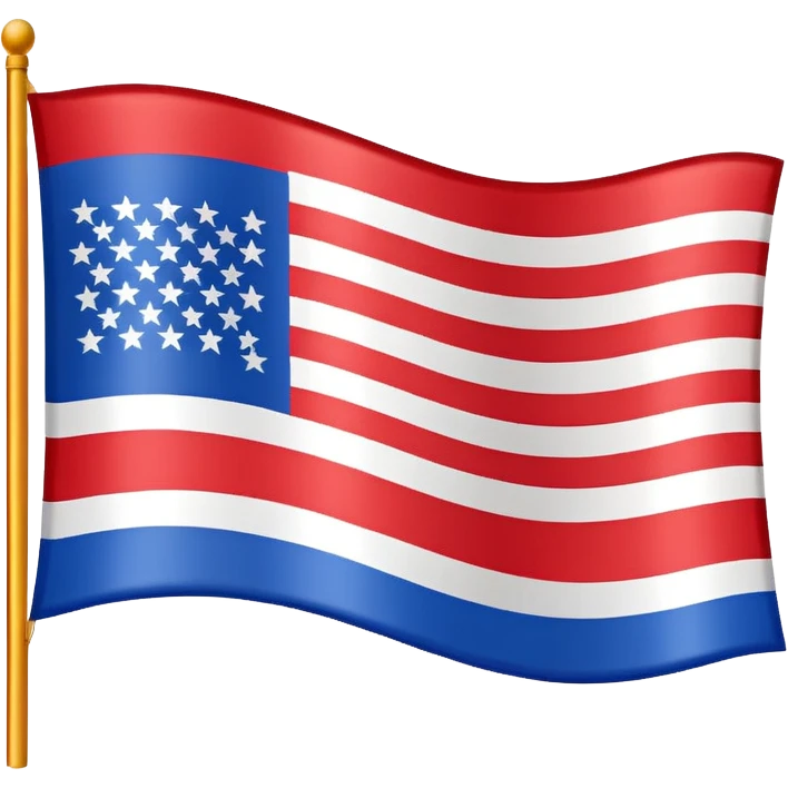 A flag with three ho emoji