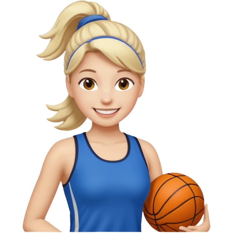 Girl who love sport emoji