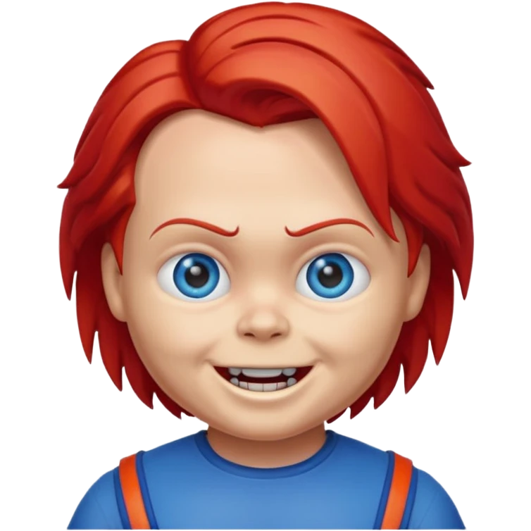 Un emojin de chuky emoji