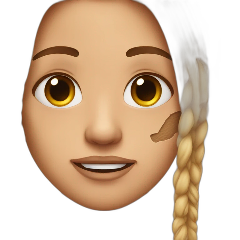 Scarred face, scars, facial scars emoji