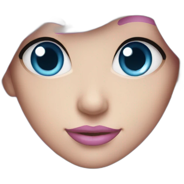 pink/blue diamond emoji