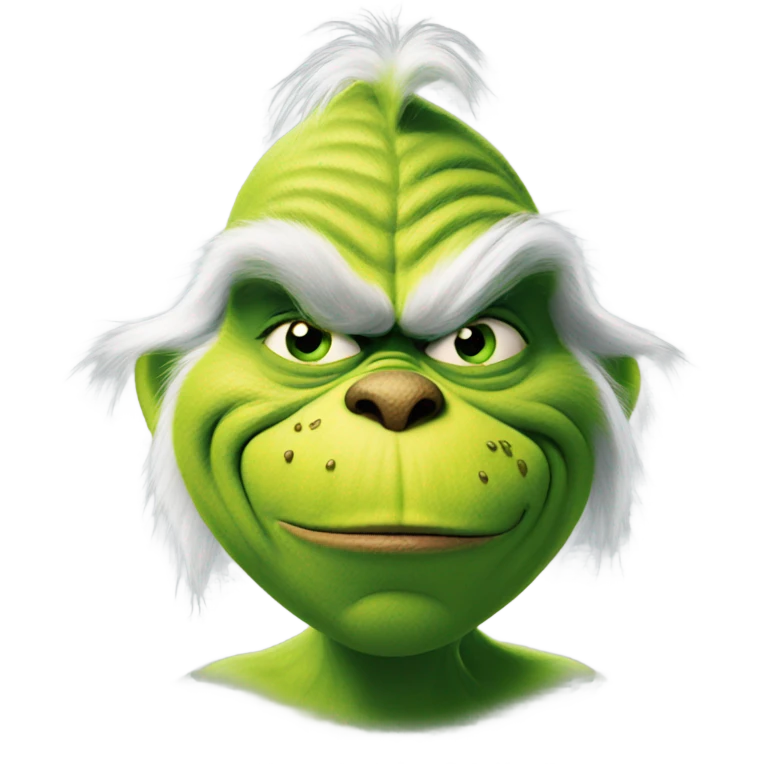 The grinch emoji