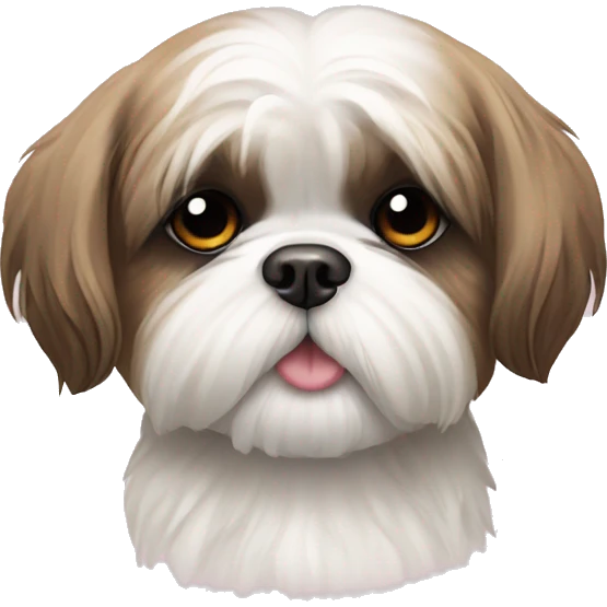 Shihtzu in loved  emoji