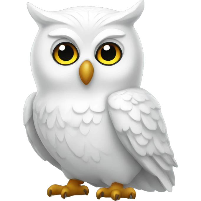 white owl emoji