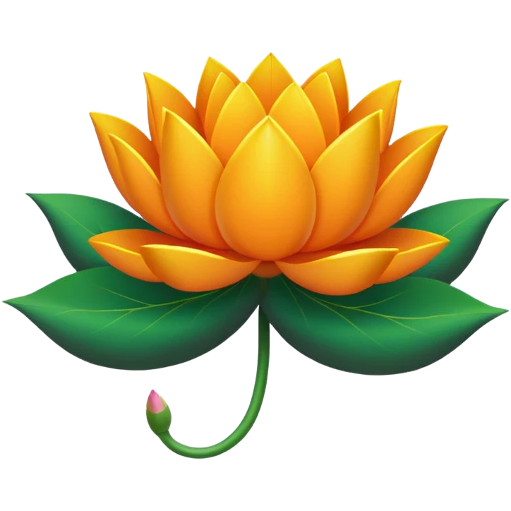 Bjp flag emoji with logo emoji