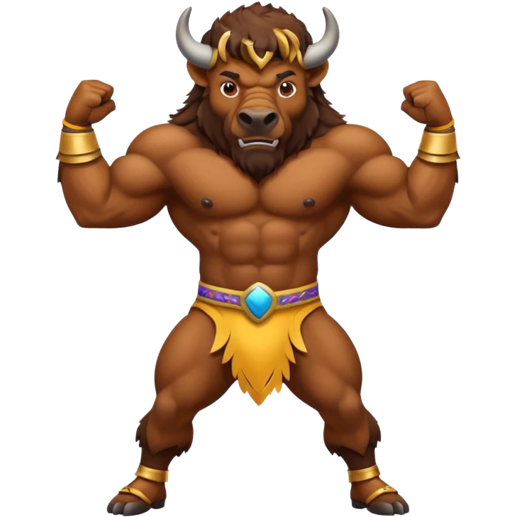 bison qui danse le rock emoji