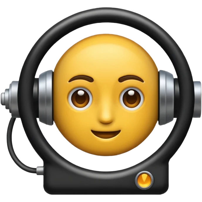 Cámara de seguridad emoji