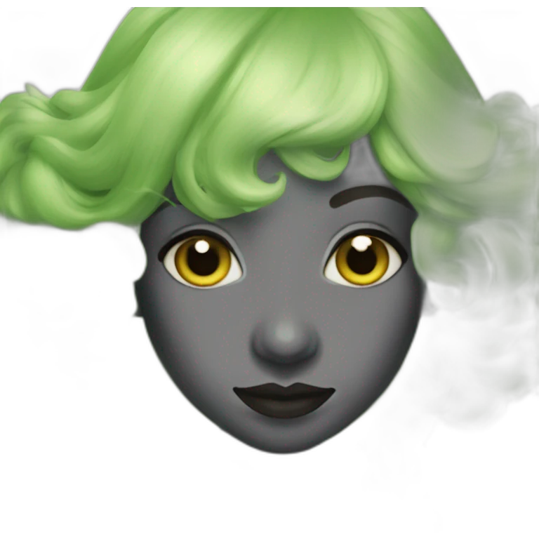 Cynthia Erivo green skin witch emoji