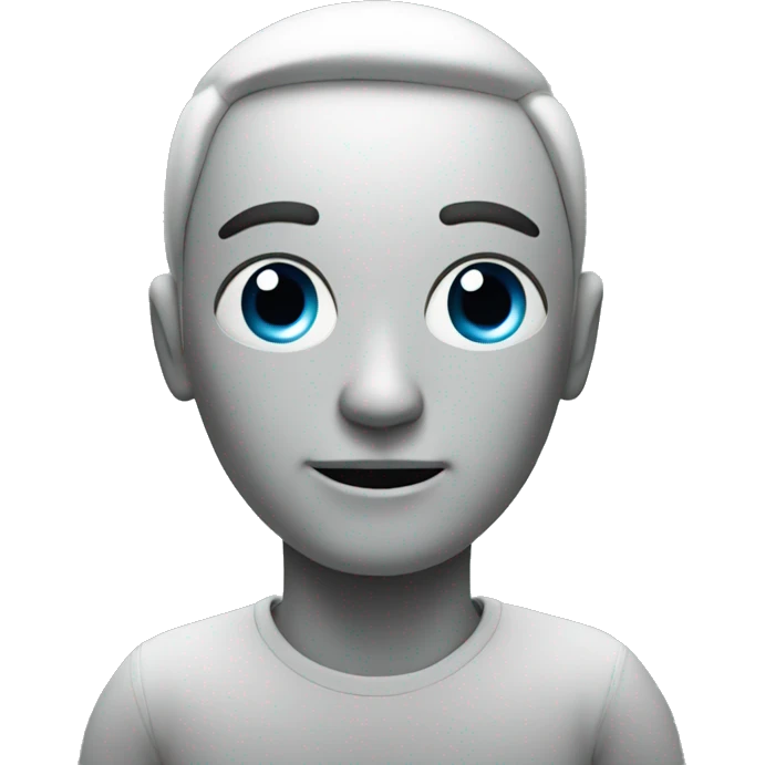 an emoji that represents the AI in a tech way emoji