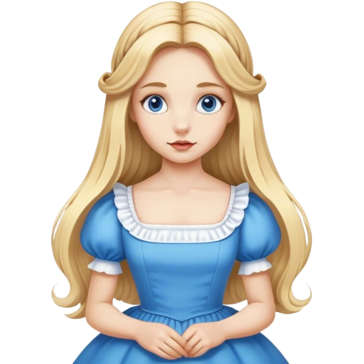 Alice in wonderland emoji