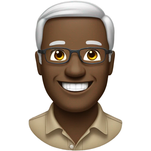 George Floyd smiling emoji
