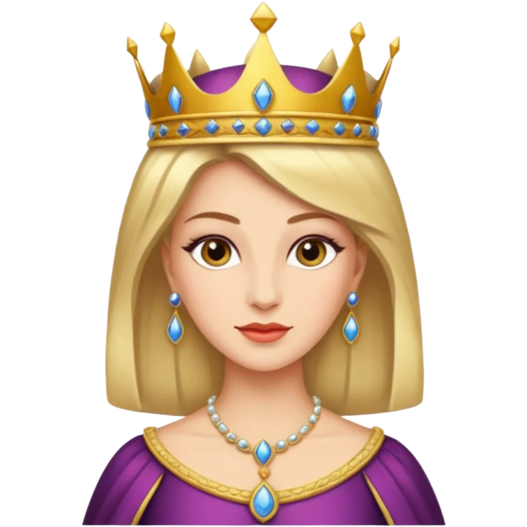 caucasian empress emoji