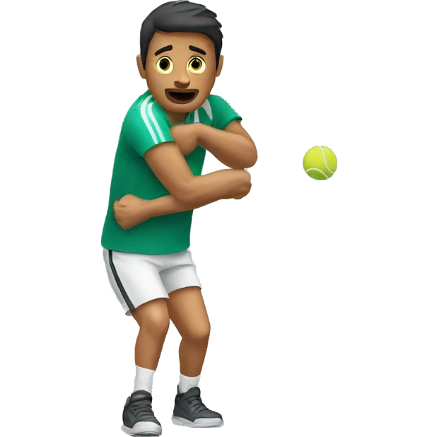 Tennis Elbow emoji