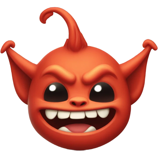  big fat red Valentine Imp emoji