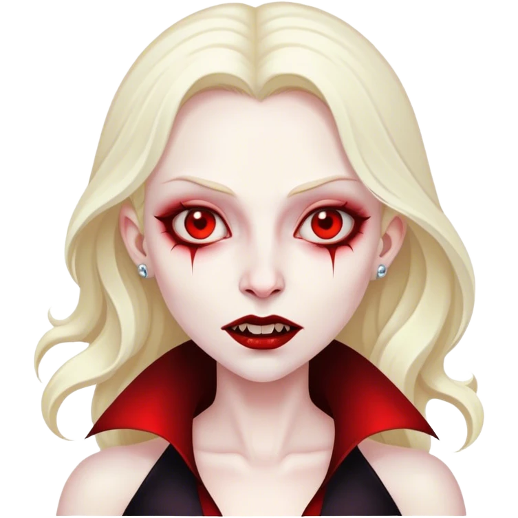 Woman vampire emoji