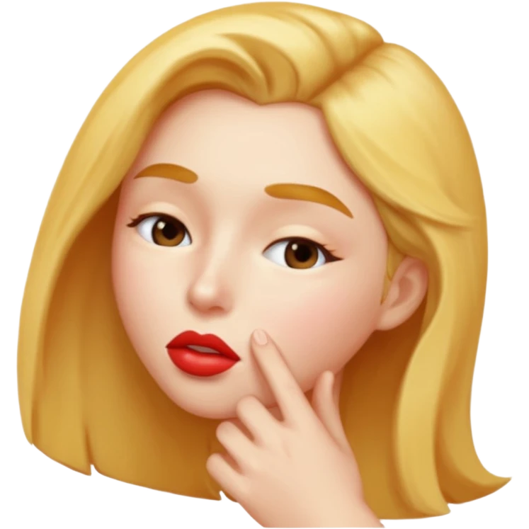 The I show speed kiss face emoji