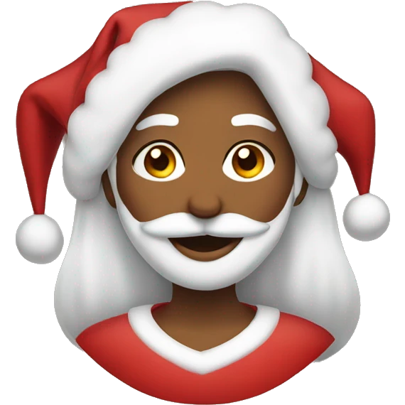 Santa lesbian emoji
