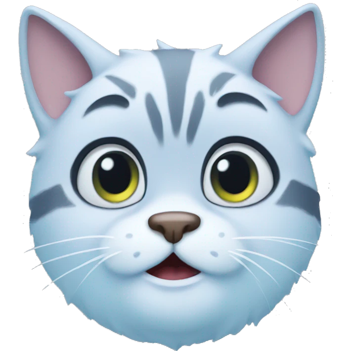frozen cat emoji