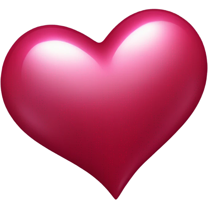 deep crimson heart emoji