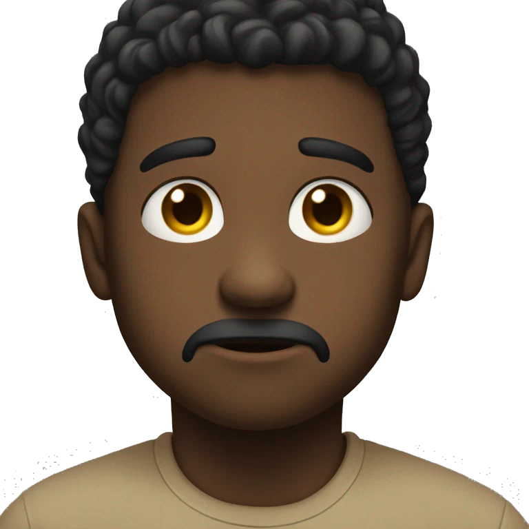 Worried about younger brother  emoji