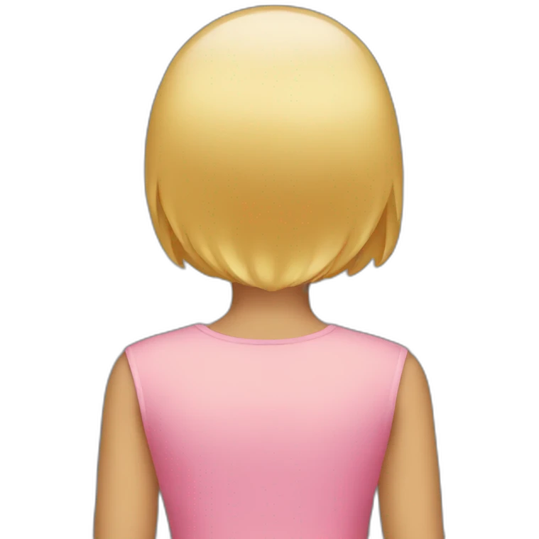 female rear emoji