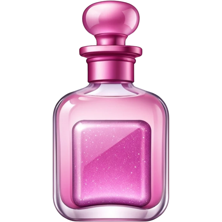 glitter pink fragance bottle emoji