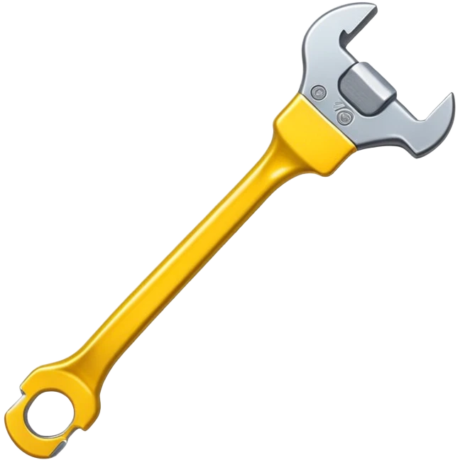 small yellow wrench emoji