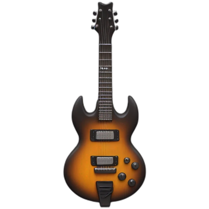 Bat guitar emoji