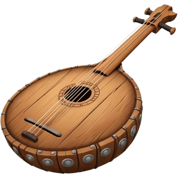 ancient Viking musical instrument emoji