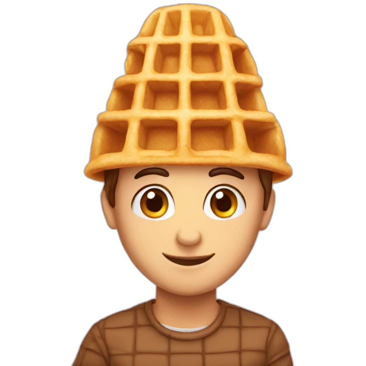 waffle hat emoji
