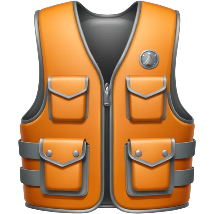 bullet proof vest icon in a rounded edge white border emoji