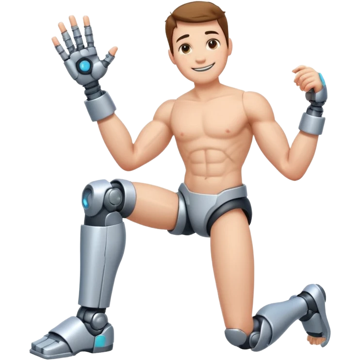 Ich fühle mich fröhlich, weil ich taglich positive Lust habe. Außerdem habe ich gestren Unfall gemacht. Uhhh aber … ich bin stark 💪🏼🦿🦾 emoji