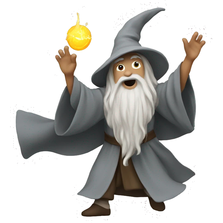Gandalf dancing emoji
