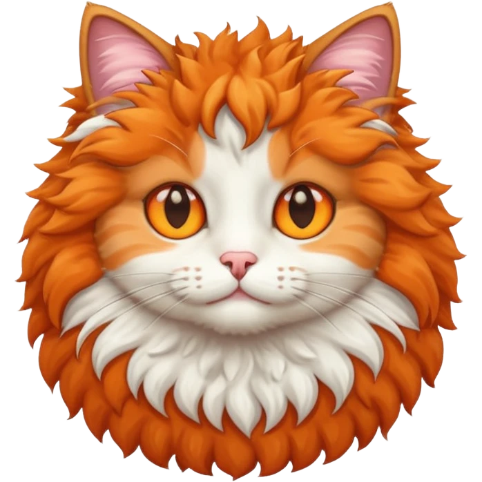 curly cat  emoji