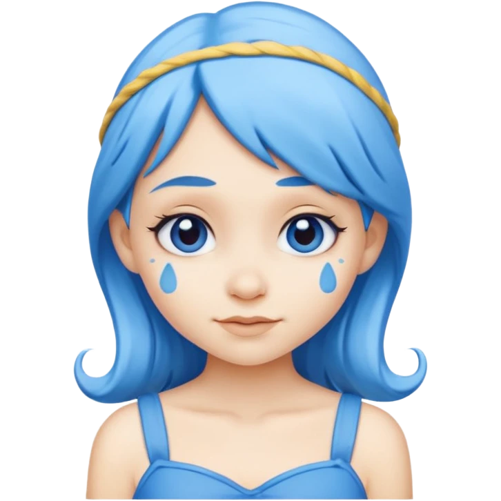 Smurfette emoji