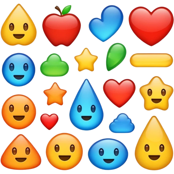 Stickers aesthetics emoji