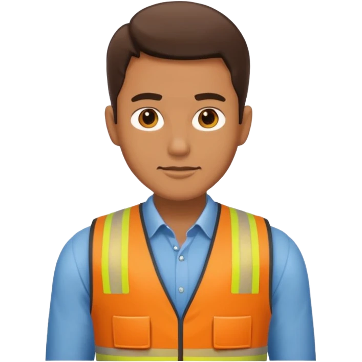 man in vest emoji