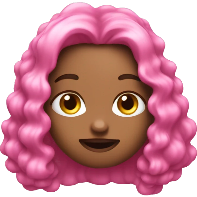Pink bubbels emoji