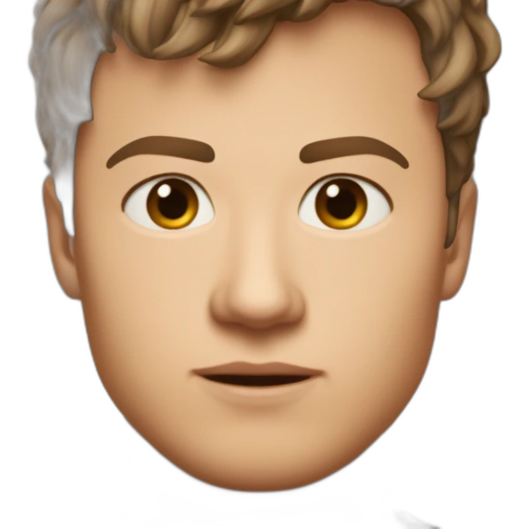 Ansel Elgort serious emoji