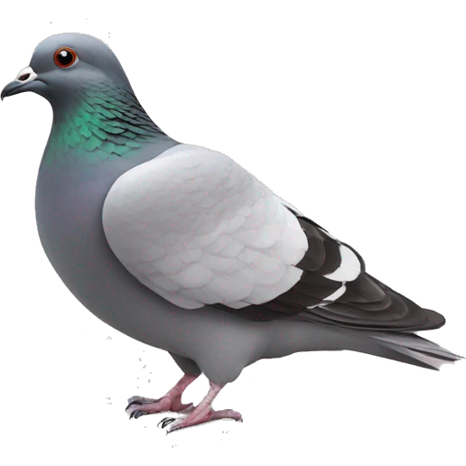 pigeon riding another pigeon emoji