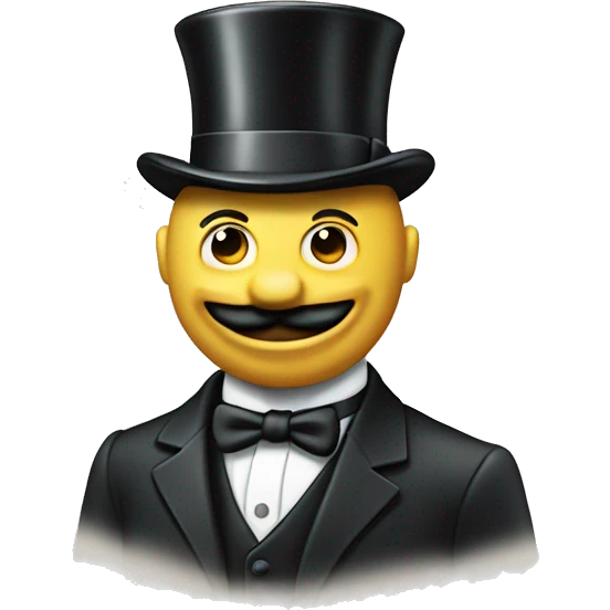 Monopoly man emoji