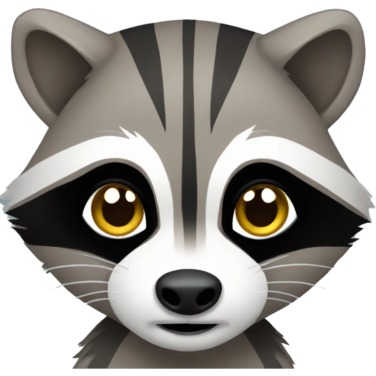 Raccoon emoji