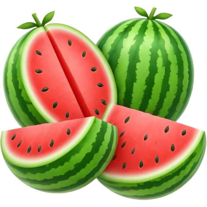 Double Watermelon joined together emoji