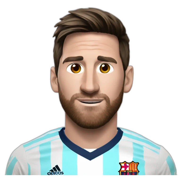 Caca sur sur messi emoji