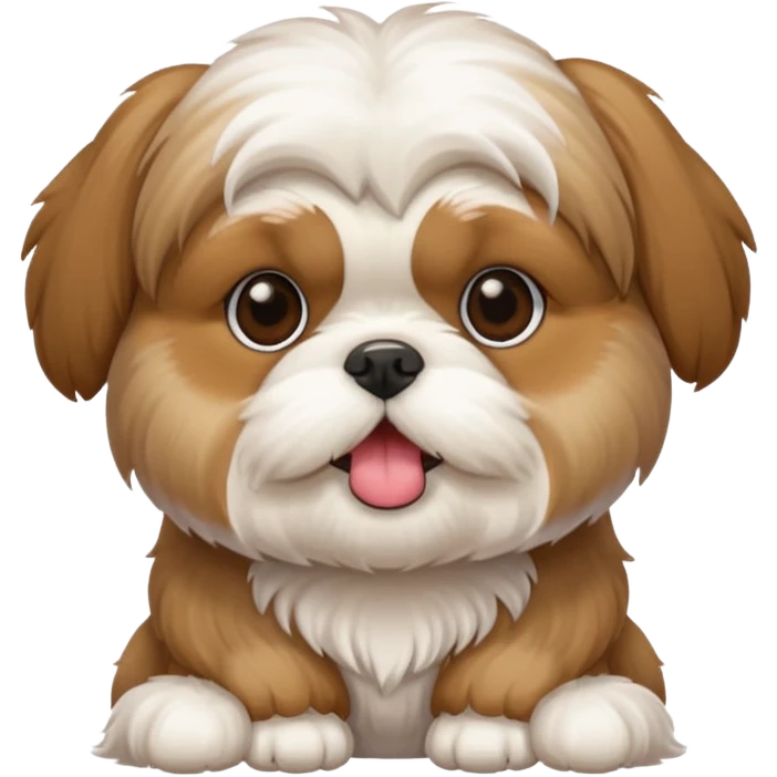 shih tzu blowing kisses emoji